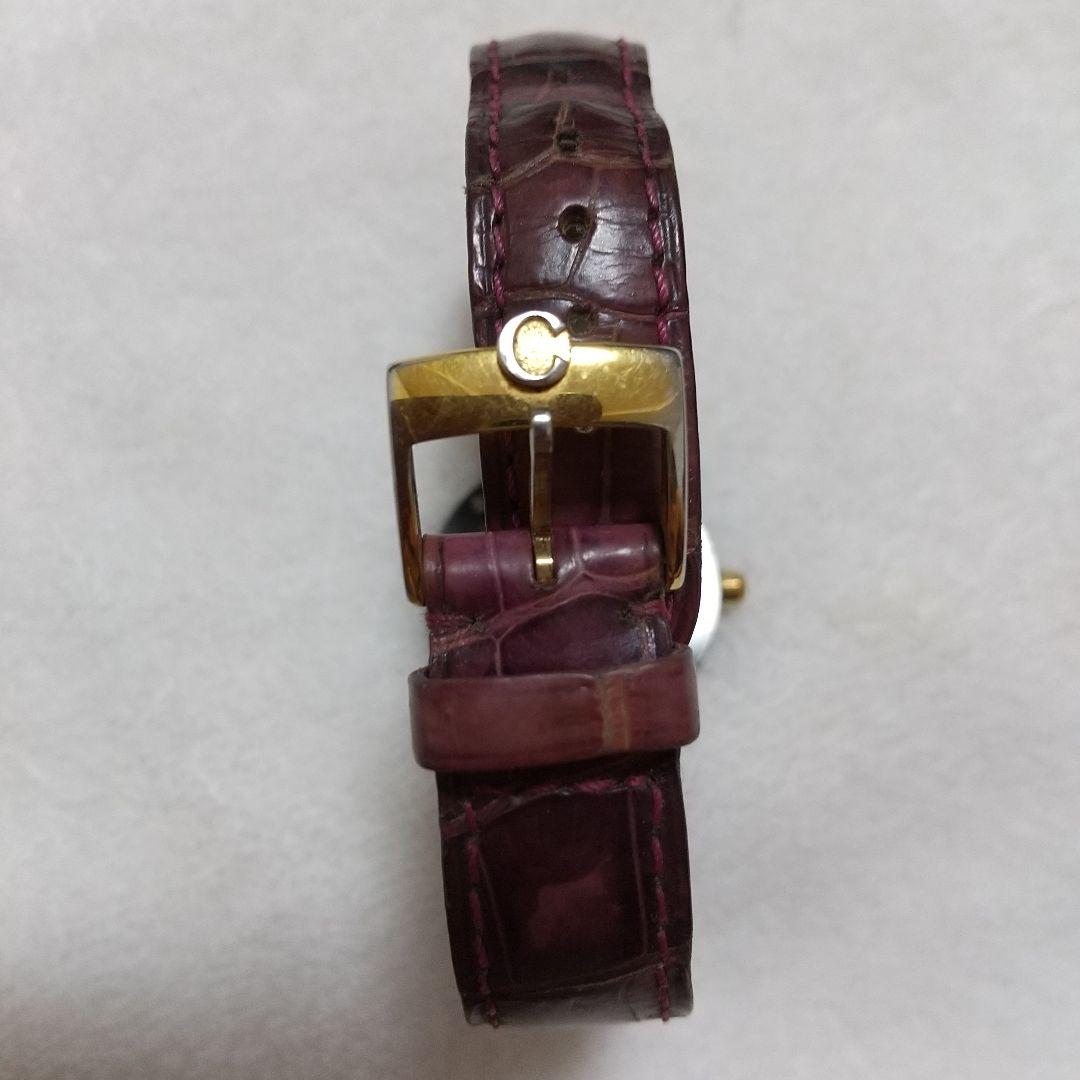 CENTURY クォーツ腕時計 紫色