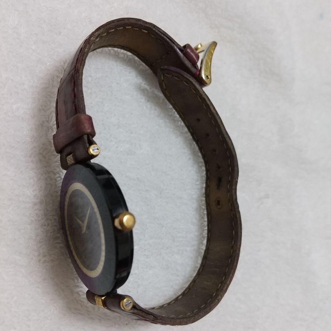 CENTURY クォーツ腕時計 紫色