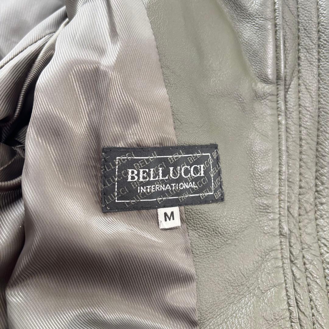 leather jacket blouson khaki 本革 短丈 Y2K