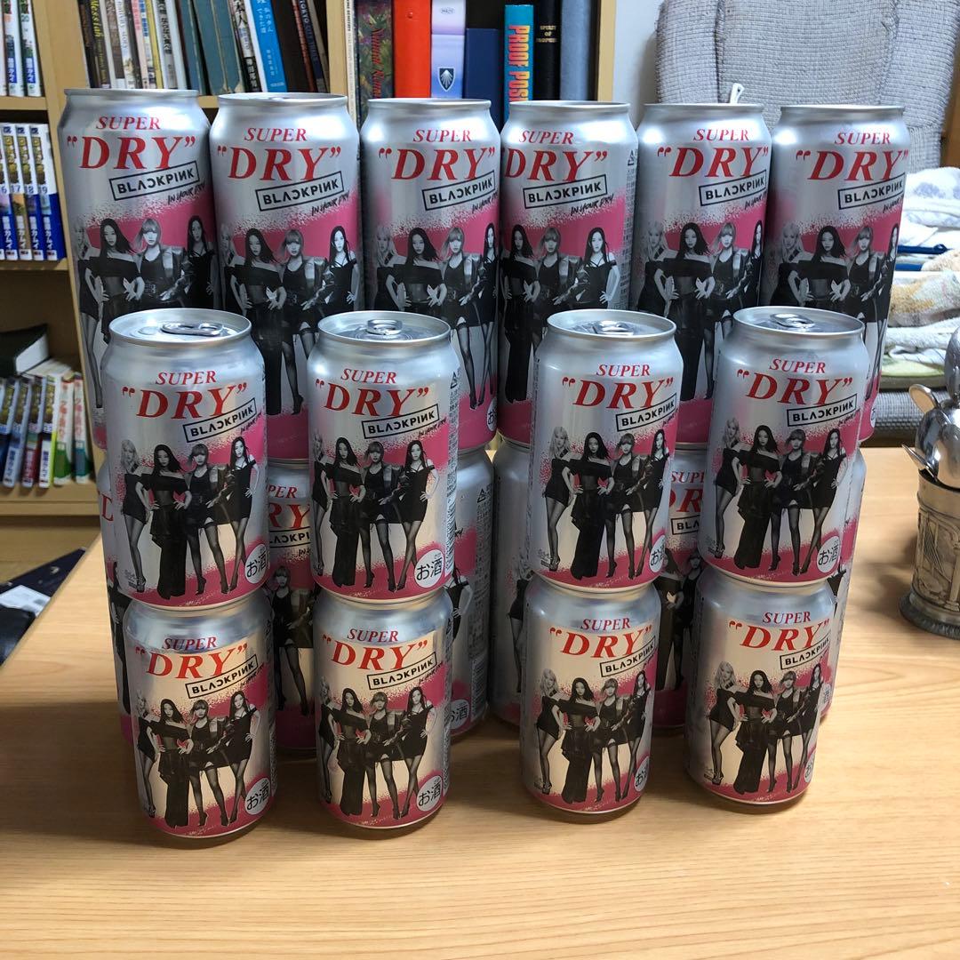 Blackpink ブラックピンク　アサヒスーパードライ　ビール　20本　未開封