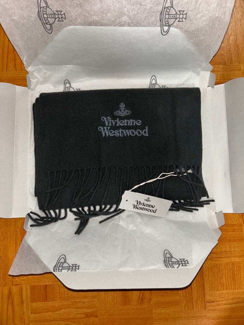 Vivienne Westwood マフラー ブラック