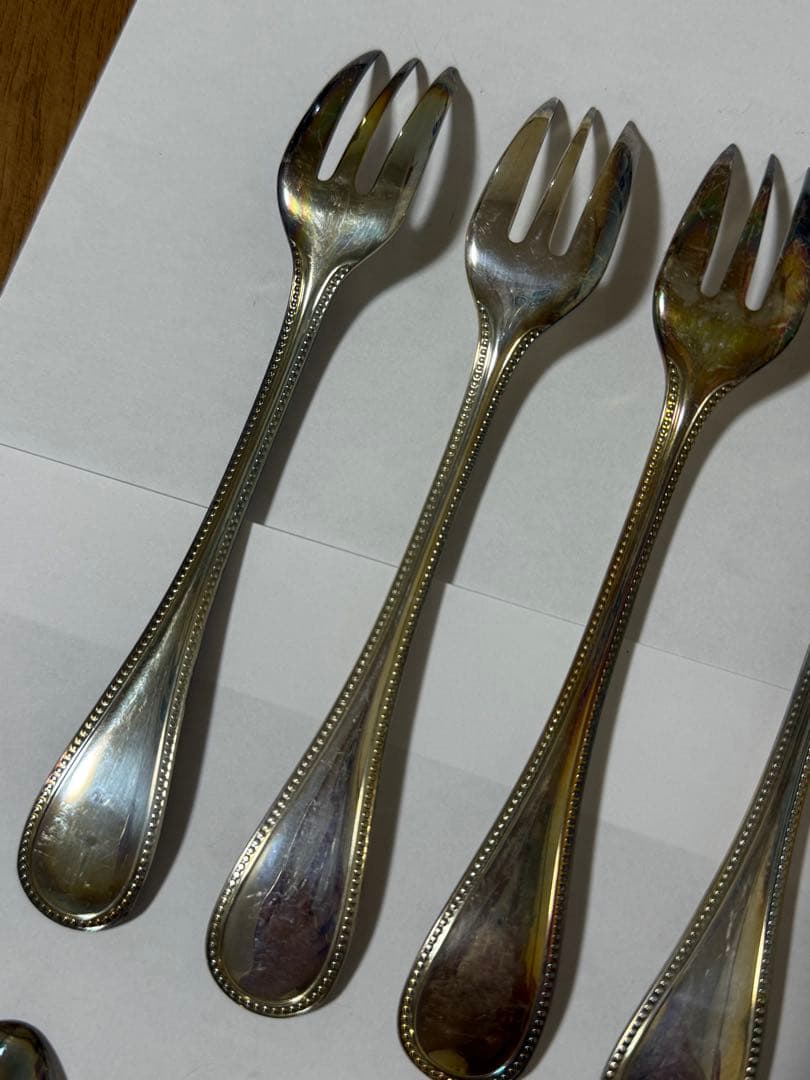 みかん 様の専用　Christofle　パール　スプーン ケーキフォーク