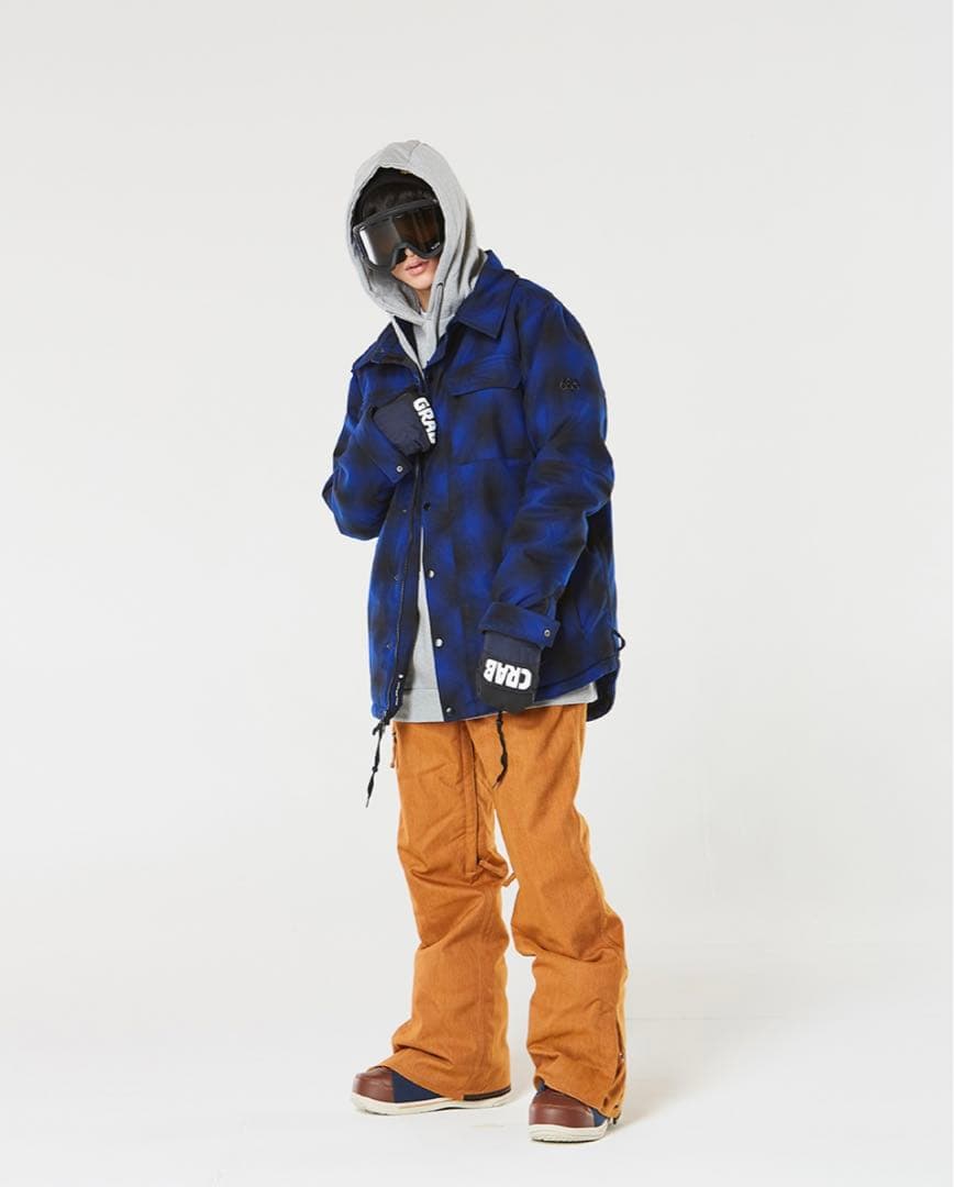 686 スノーボードウエアパンツ オリーブデニム Mサイズ