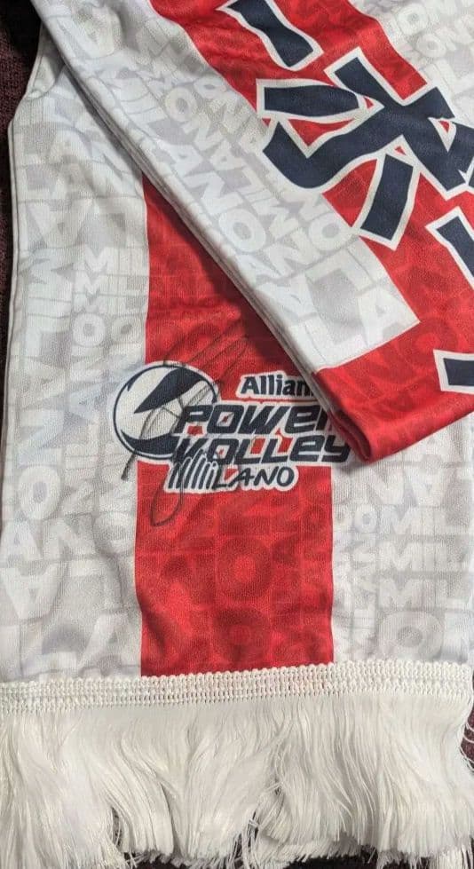 【大塚選手サイン入】Allianz Power Volley Milanoタオル