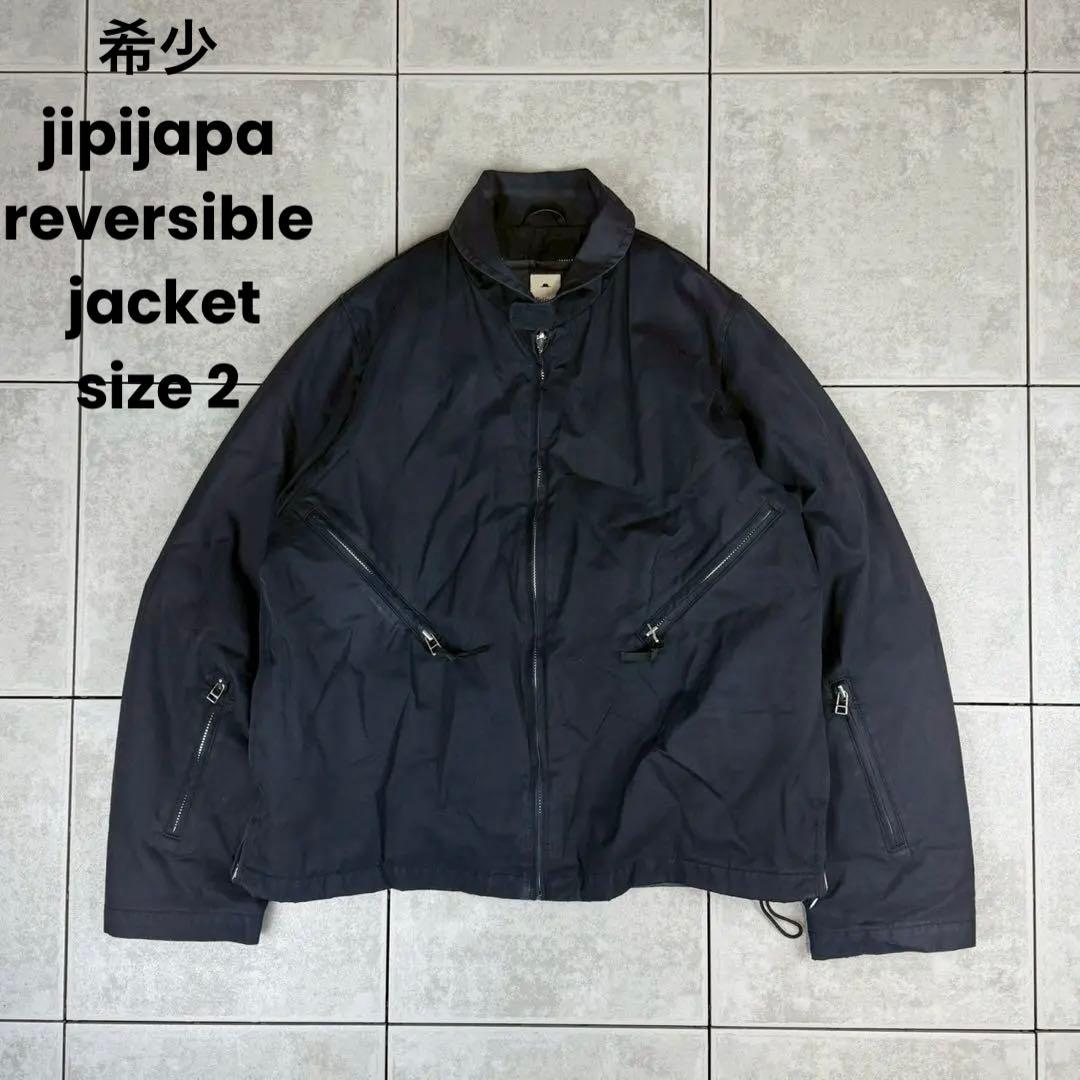 ジャケット・アウター jipijapa zip gimmick reversible jacket