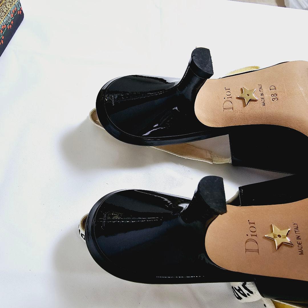 Dior J’ADior パンプス エナメル 24.5cm 38 レディース