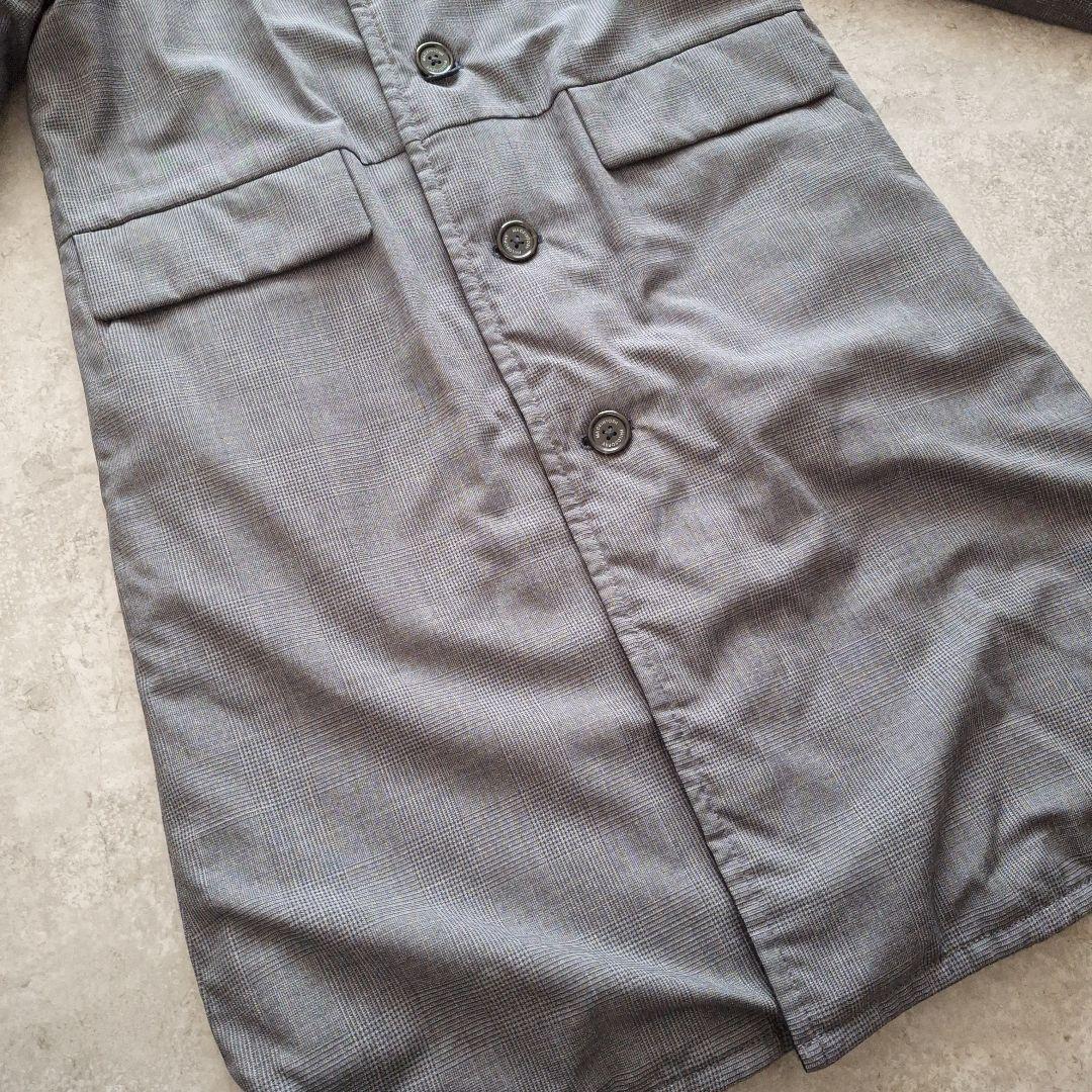 マッキントッシュ　リバーシブル　ノーカラー コート　36