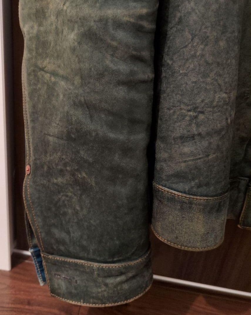 RRL リミテッドインディゴレザージャケット XS