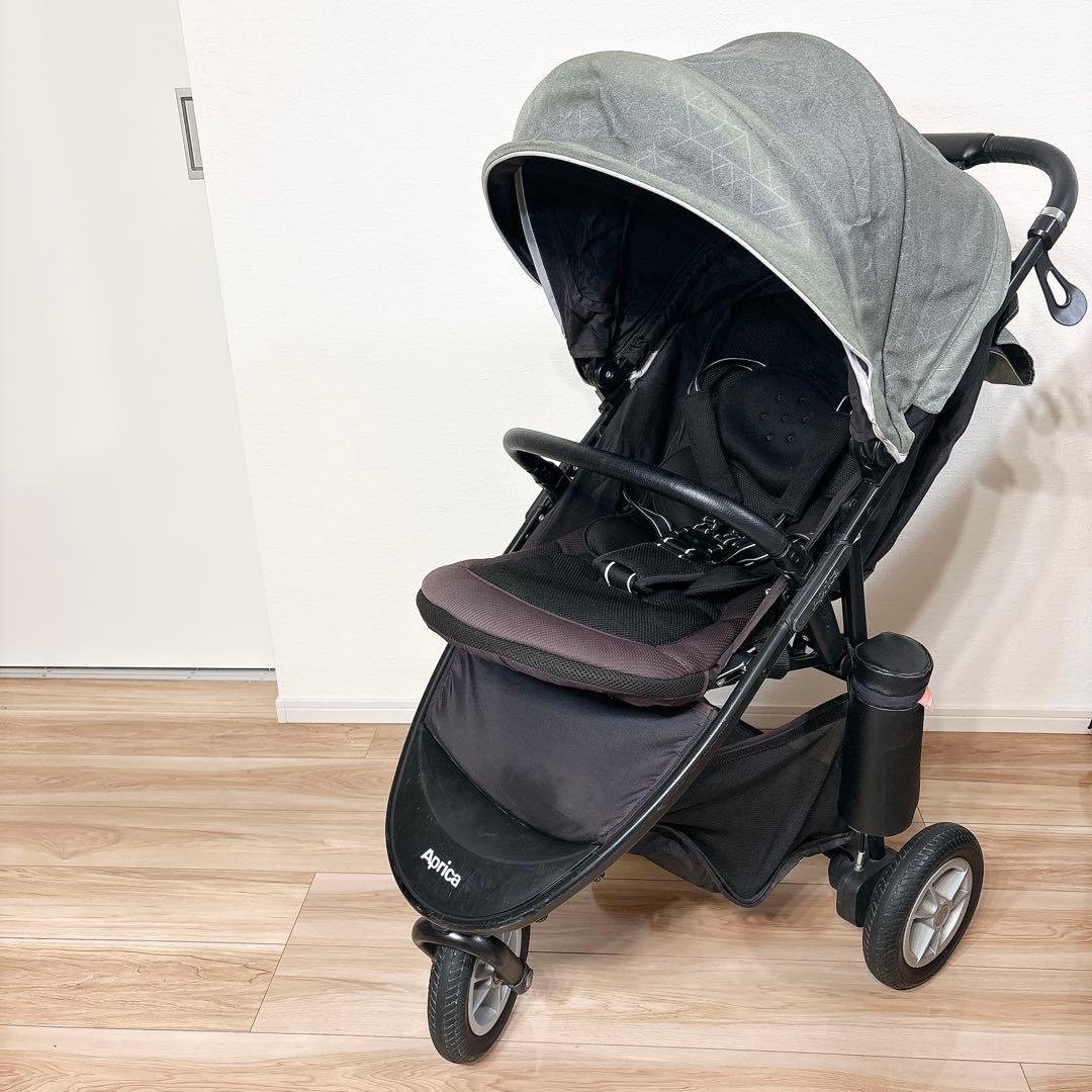 ✨良品✨ アップリカ スムーヴ プレミアム 三輪 ベビーカー バギー 送料無料