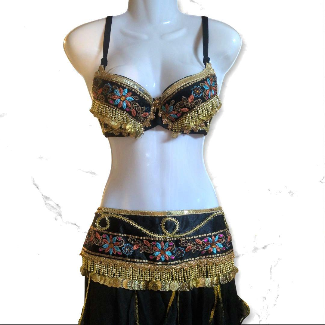 ベリーダンス衣装 セットアップ 3点セット