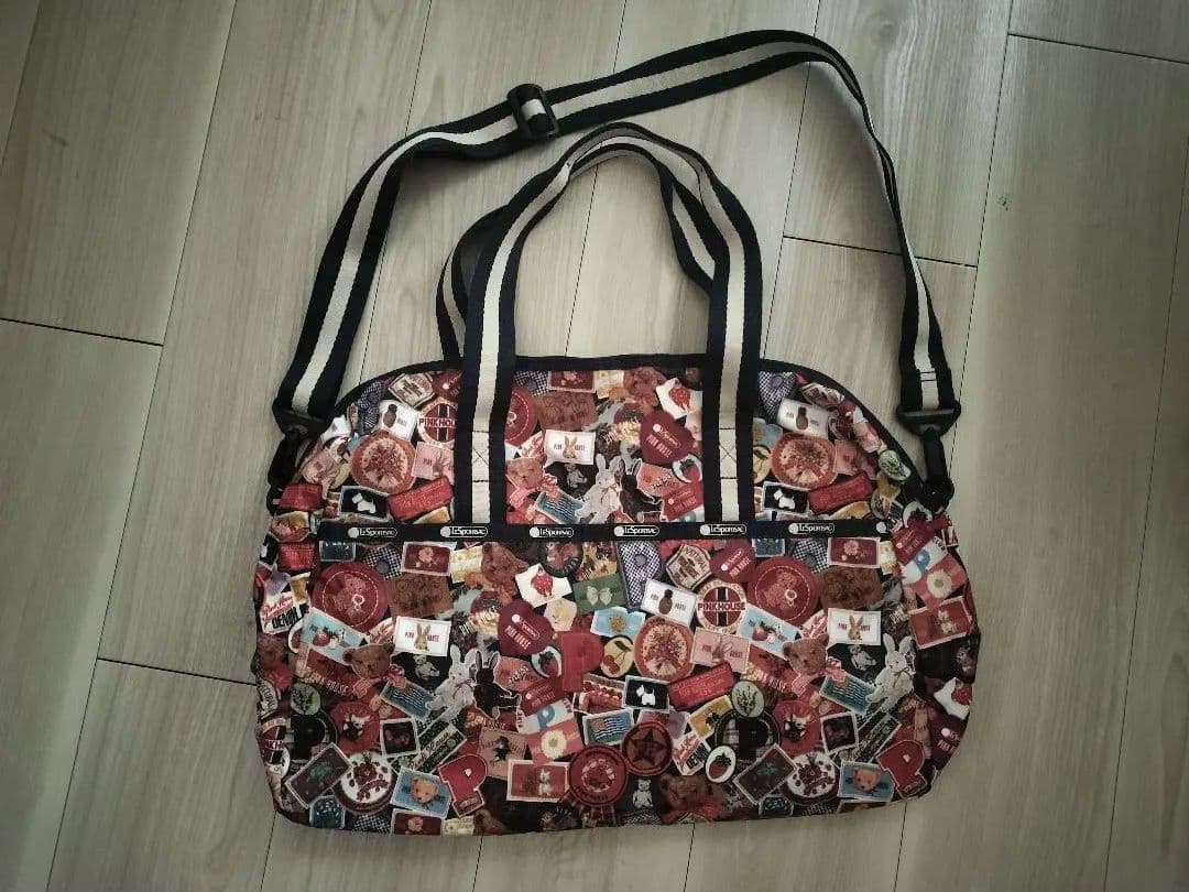 LeSportsac PINKHOUSE コラボ 　旅行バッグ　タグ付未使用品