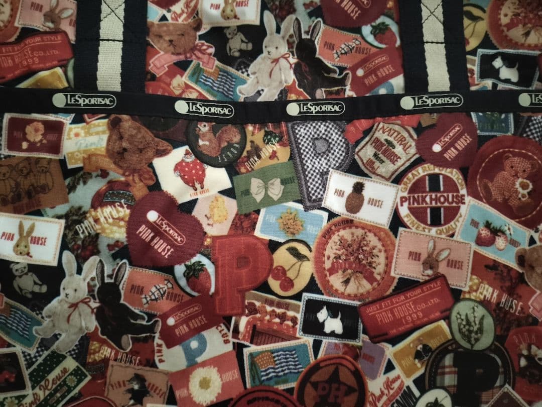 LeSportsac PINKHOUSE コラボ 　旅行バッグ　タグ付未使用品