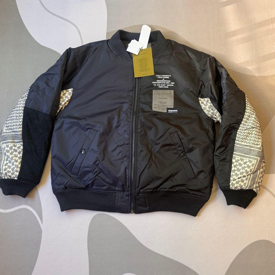 NEIGHBORHOOD ネイバーフット ヨウジヤマモト MA-1 Lサイズ