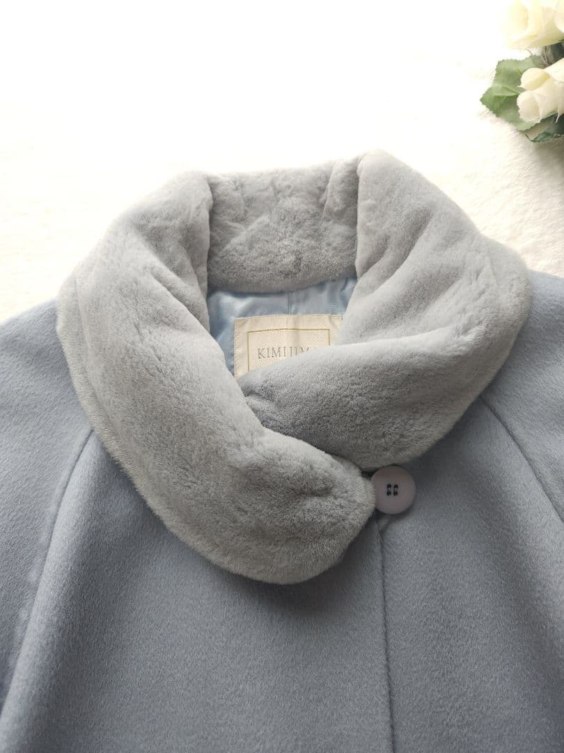訳有り kimizima 高級ロングコート PIACENZA総カシミヤ 36万