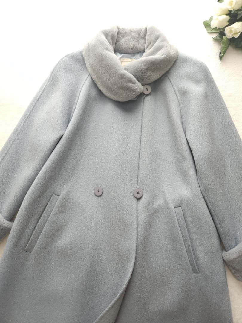 訳有り kimizima 高級ロングコート PIACENZA総カシミヤ 36万