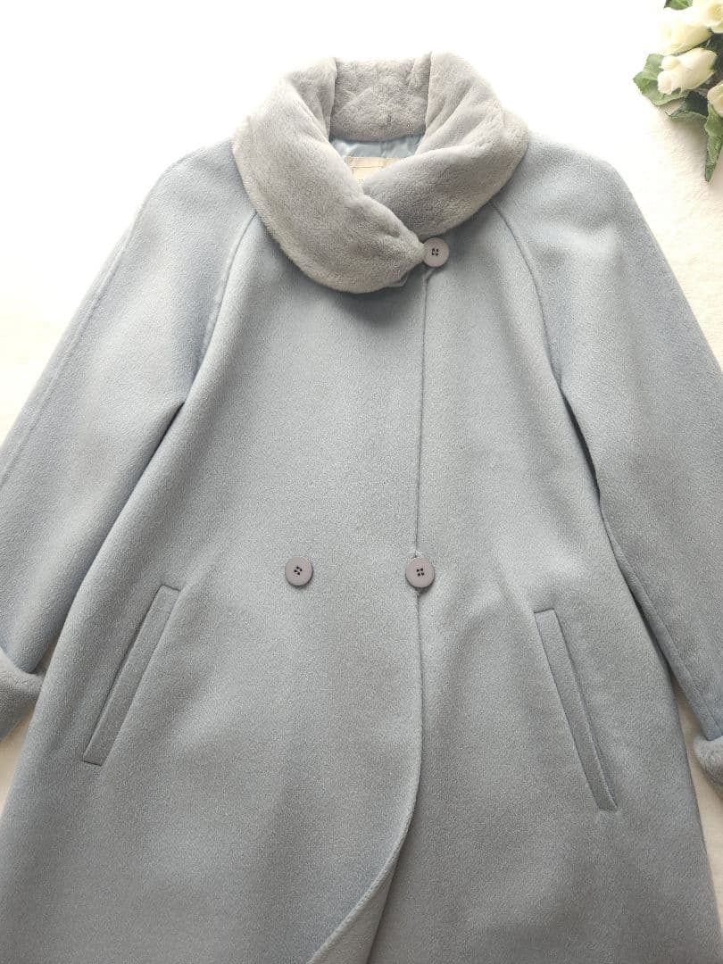 訳有り kimizima 高級ロングコート PIACENZA総カシミヤ 36万