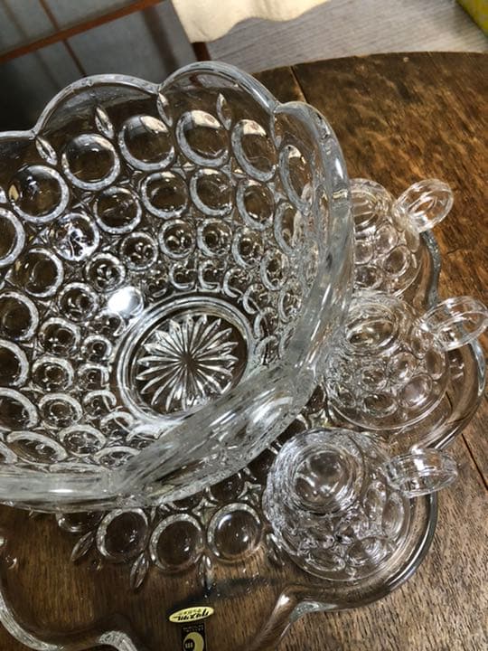 クリスタルフルーツポンチセットカップ10ケ