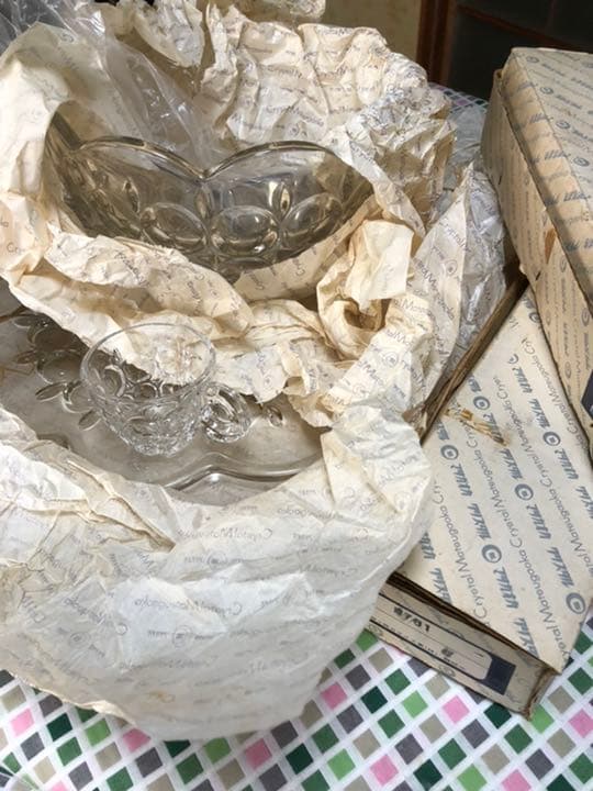 クリスタルフルーツポンチセットカップ10ケ