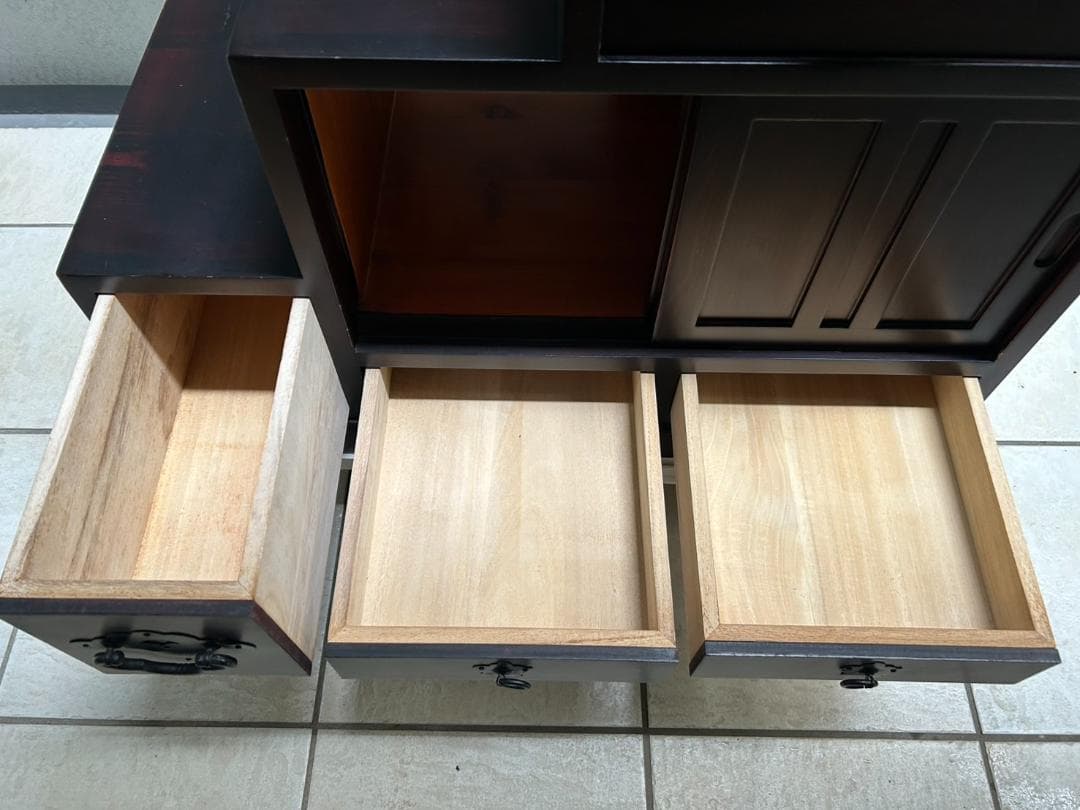 階段箪笥 タンス 4段-昭和レトロ 家具 モダン 和室