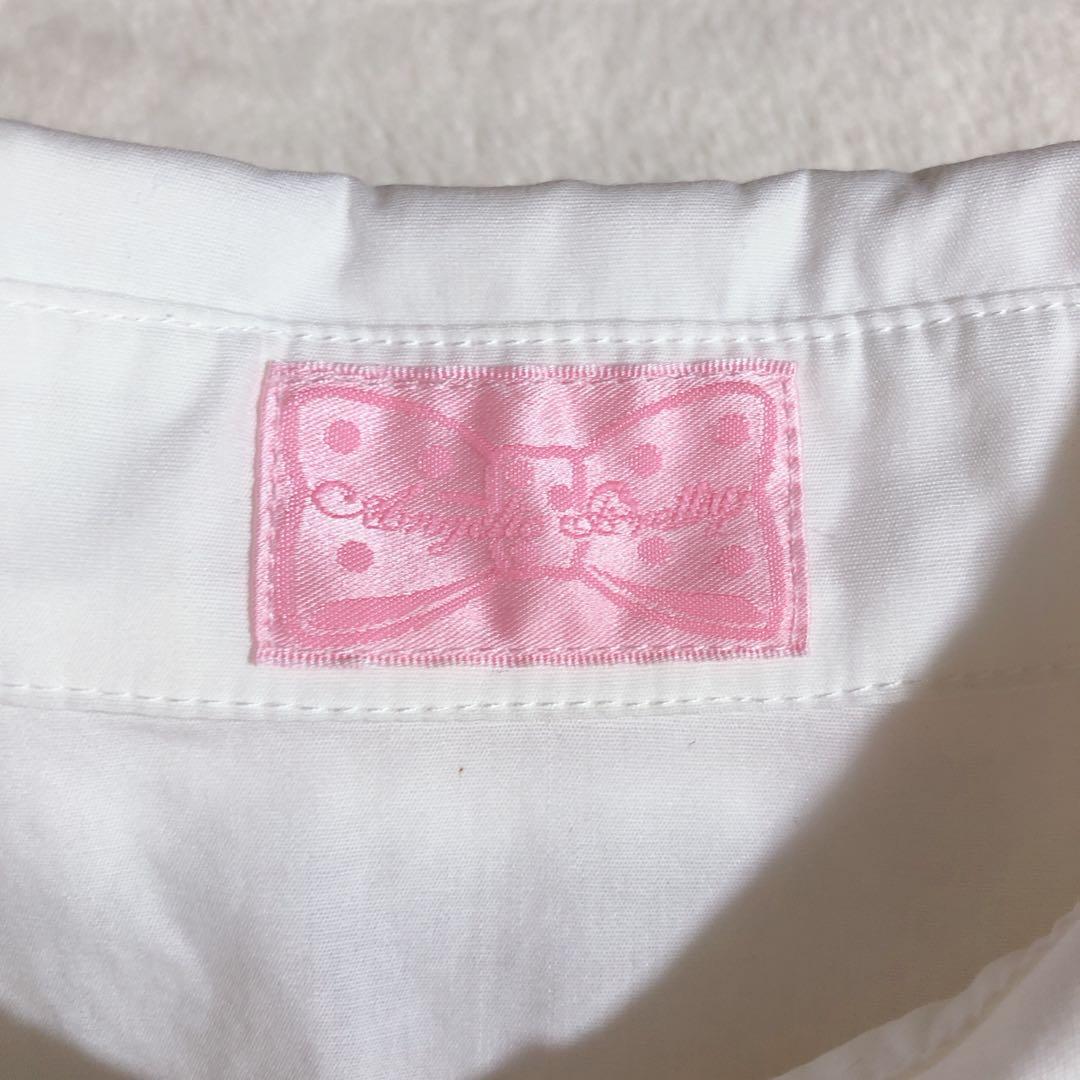 Angelic Pretty♡半袖ブラウス♡白×ピンクリボン