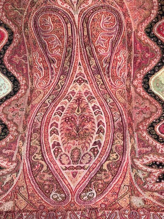 インド綴織カシミールショール