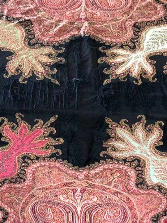 インド綴織カシミールショール