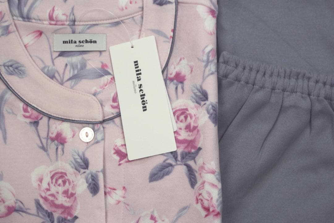 【新品】ミラショーン 　秋冬物エアリースムースパジャマ(Ｌ)　B17