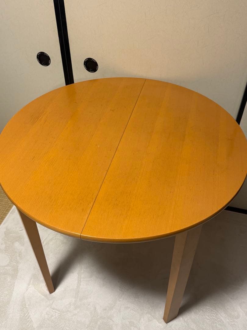 ヴィンテージ エクステンション　ラウンドテーブル