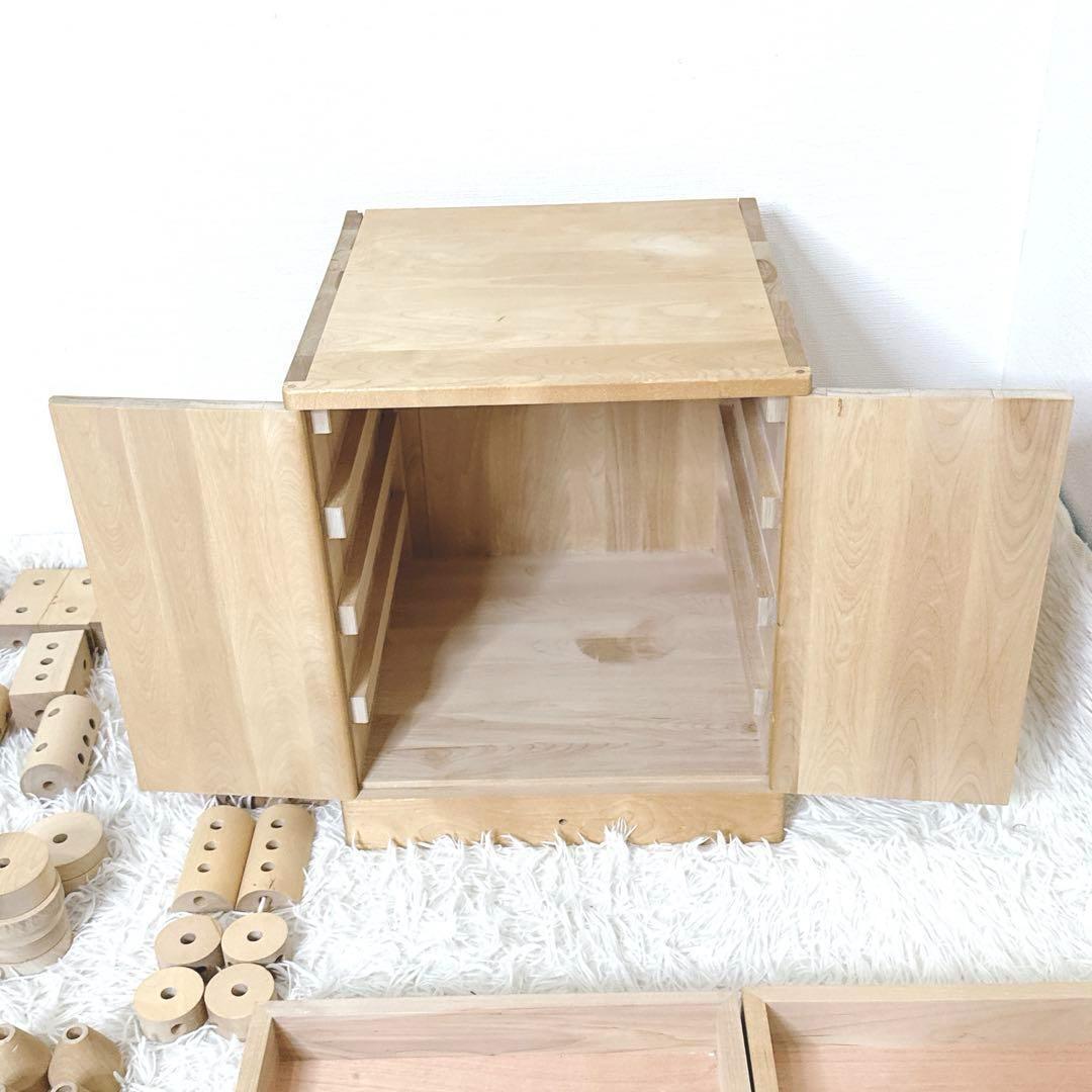 ✨廃盤・希少✨　ゲーテの組み木 家庭保育園 第6教室　扉箱付き