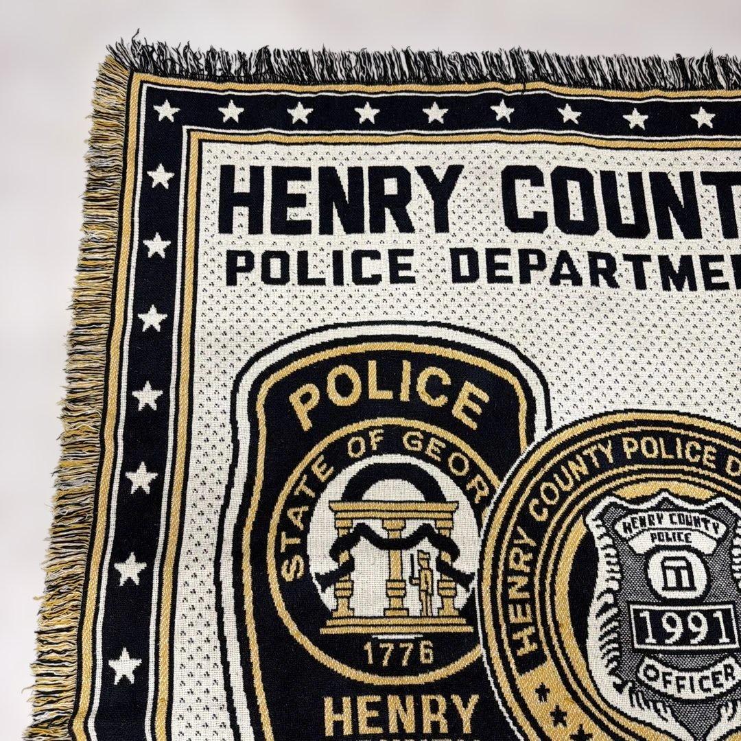 警察　ダッジ　マルチカバー　ソファカバー　ヴィンテージラグ　175x115