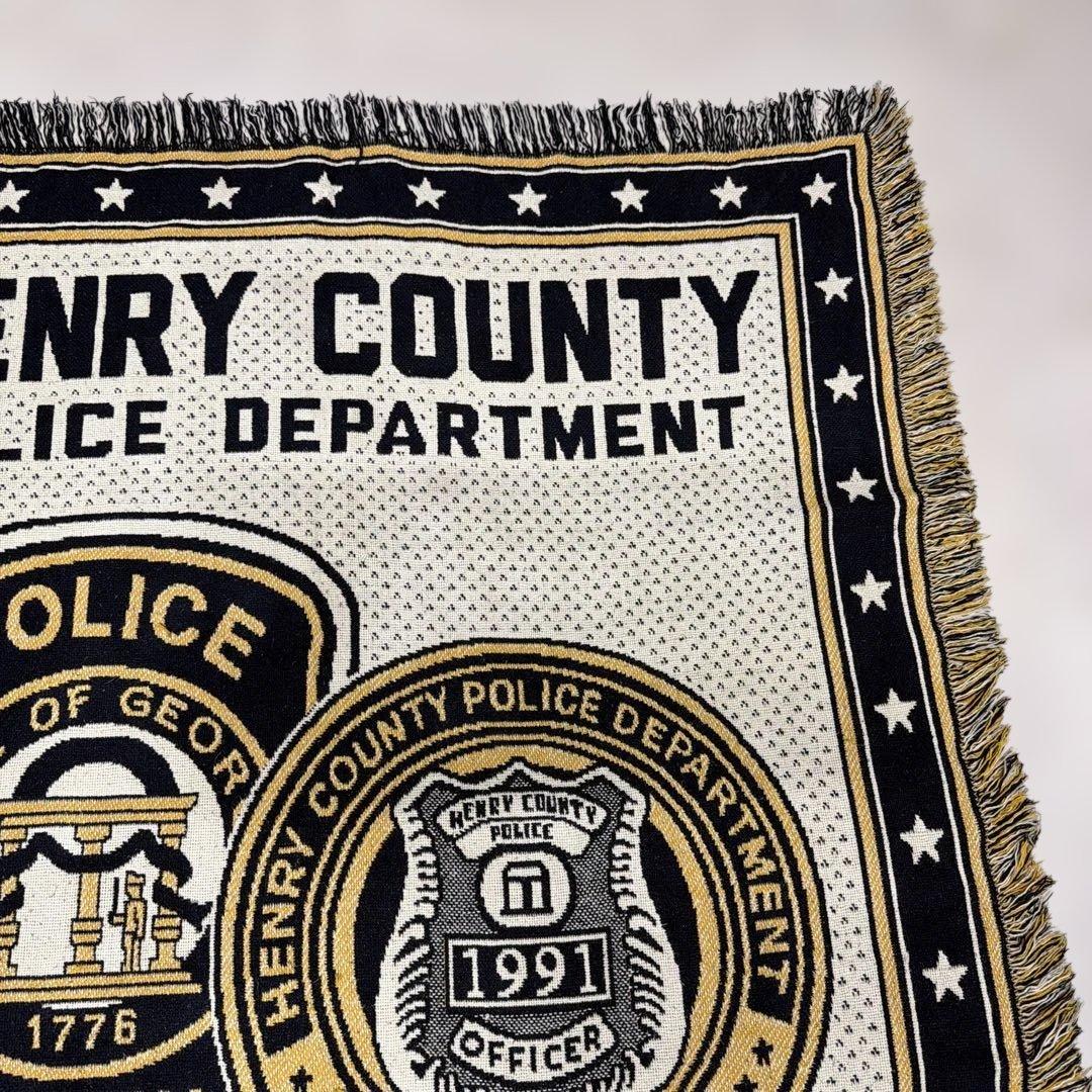 警察　ダッジ　マルチカバー　ソファカバー　ヴィンテージラグ　175x115