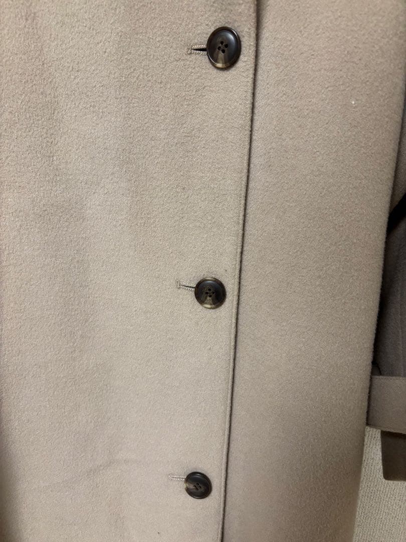 大特価！ anuans アニュアンス ウール ロング コート ベージュ