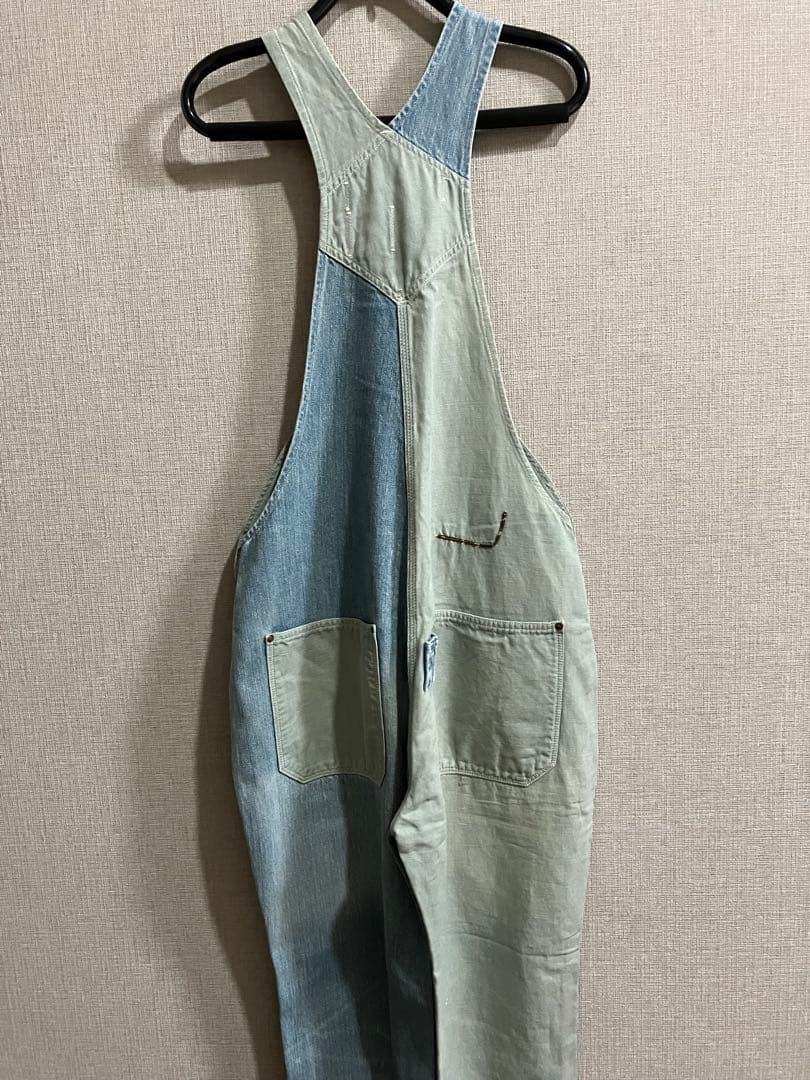 KAPITALライトブルーデニムオーバーオール（値下げ交渉はお断りしております）