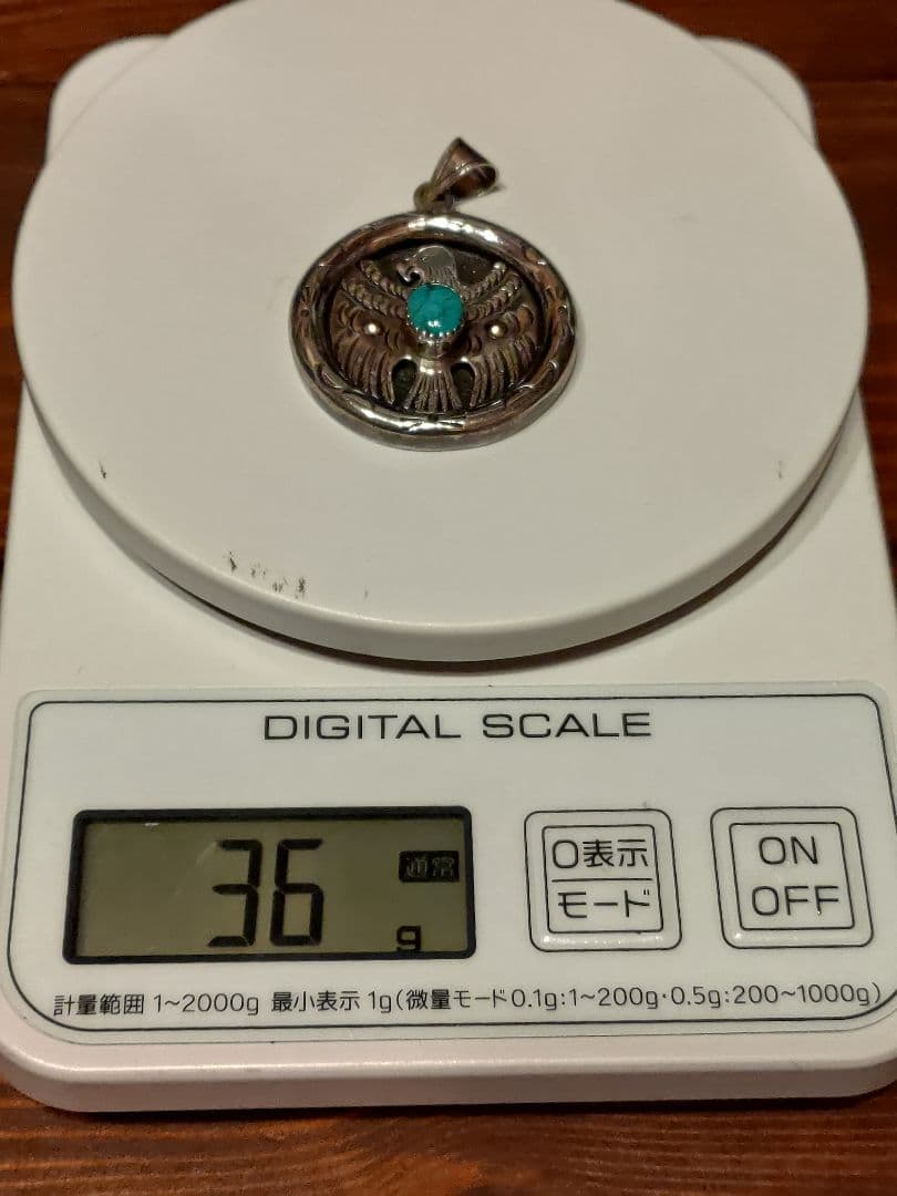 ARIZONA FREEDOM SV925 K18 ターコイズ ネックレストップ