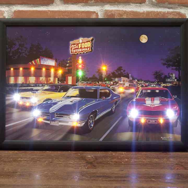 LEDレトロボード☆