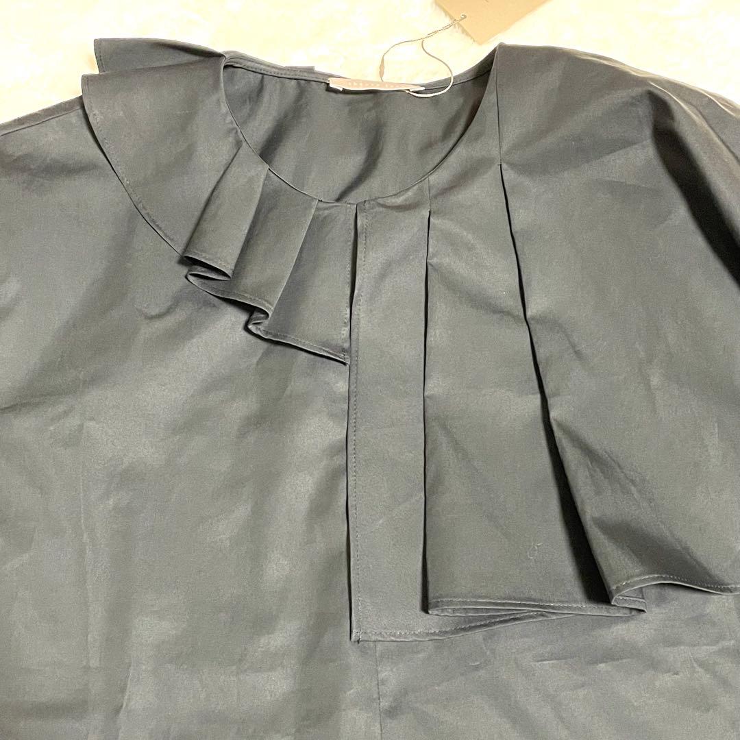 2025セオリーリュクス Franklin Cotton Sage Blouse