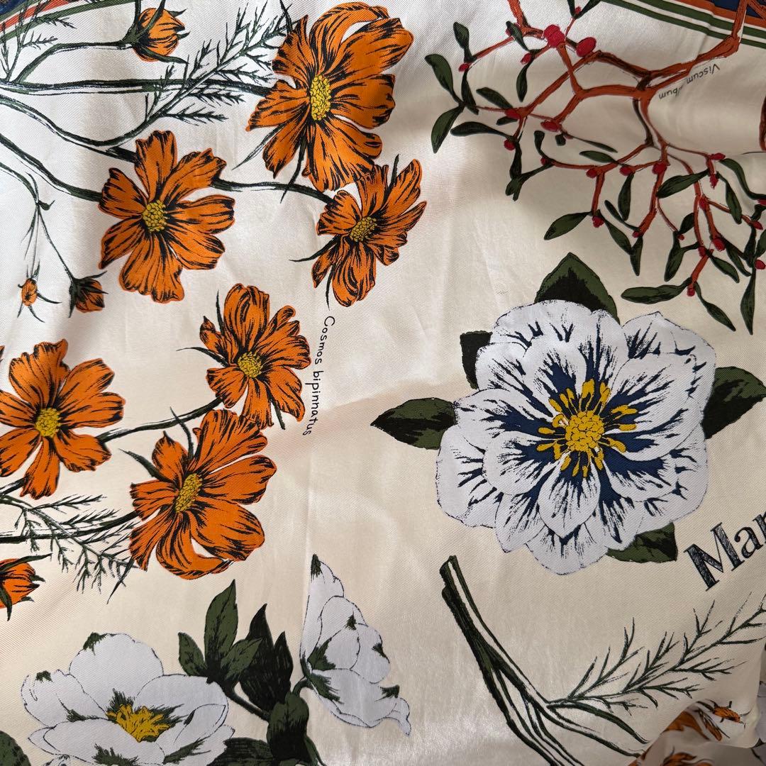 manipuri TOMORROWLAND シルクスカーフ オータムガーデン