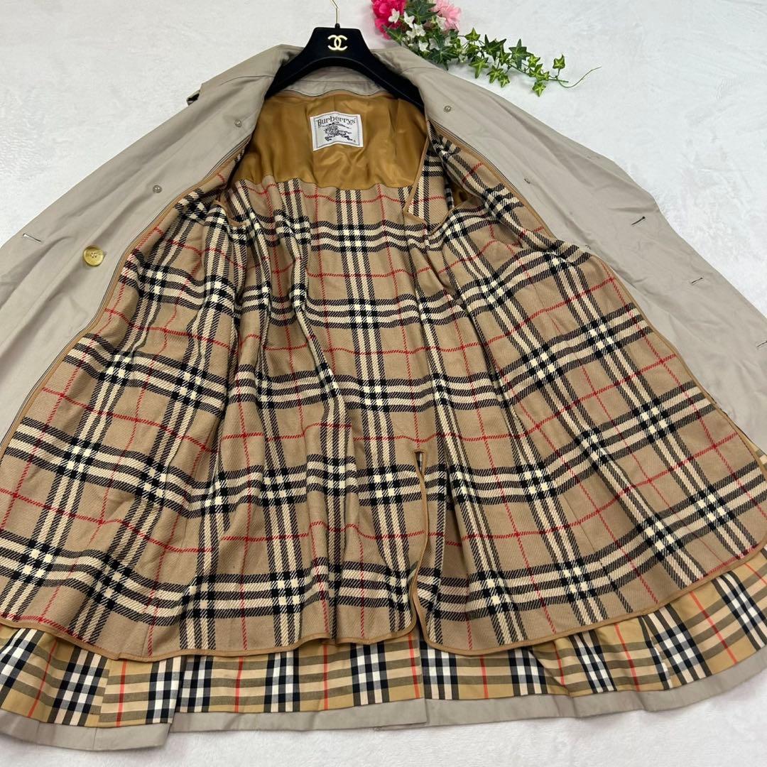 R111 M 9AB バーバリー ベルト ライナー ステンカラー レディース