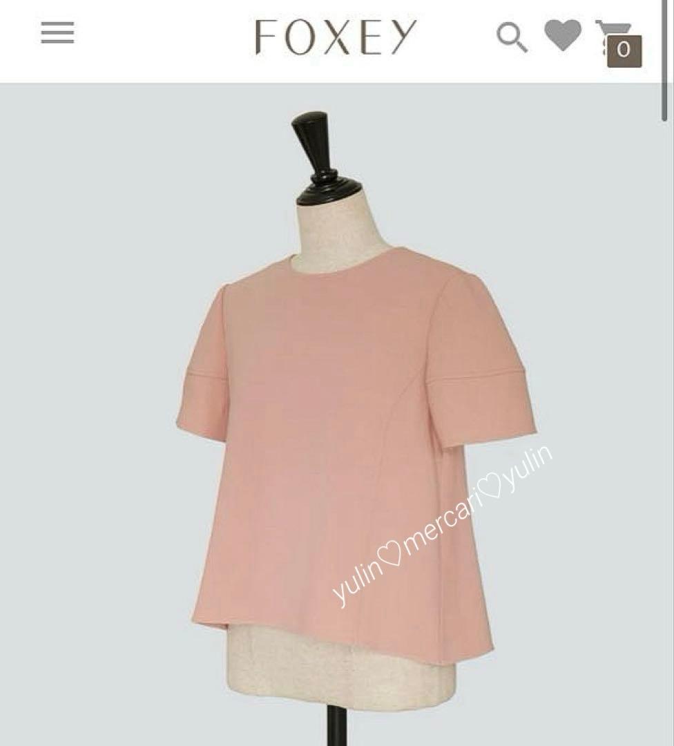 2024年♡ 美品¥79,200♡ FOXEY ウールトップ\"SAVOY\"