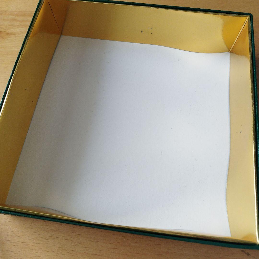 ドイツ製 ドレスデングラス 花びら型皿 ケーキ皿 クリアガラス 直径19.5cm