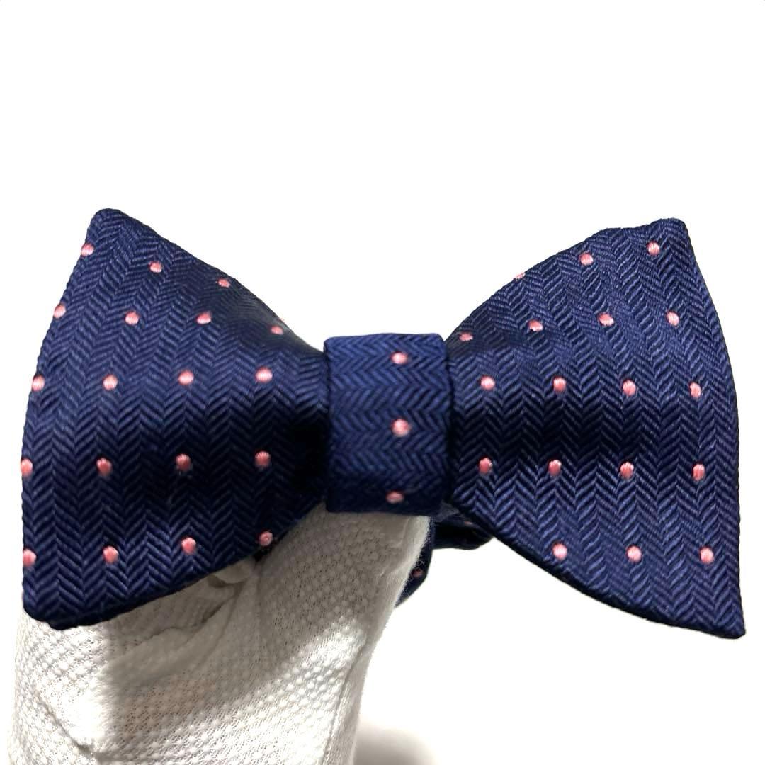 TURNBULL&ASSER ターンブル＆アッサー　蝶ネクタイ　ネイビー　美品