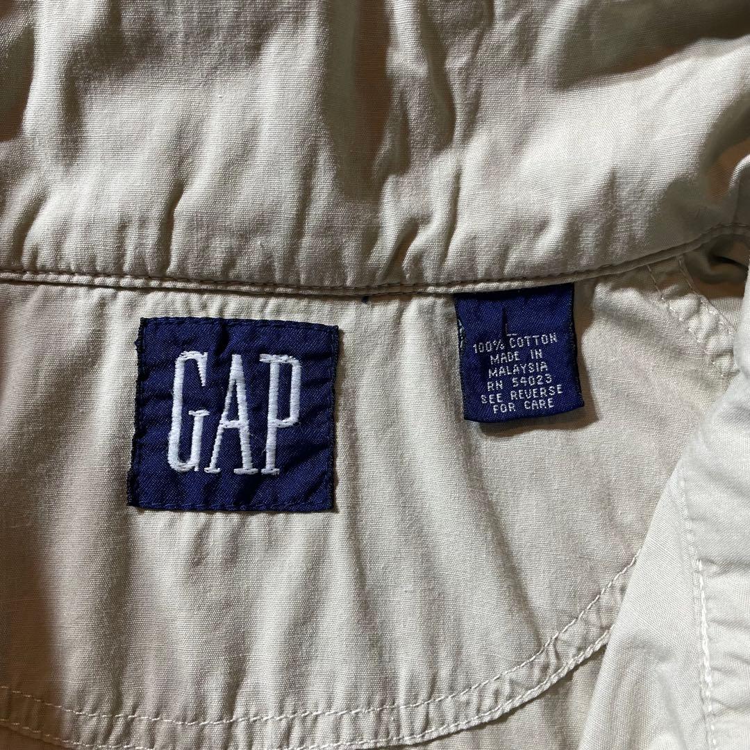 90s OLD GAP コットンアノラック　紺タグ　L