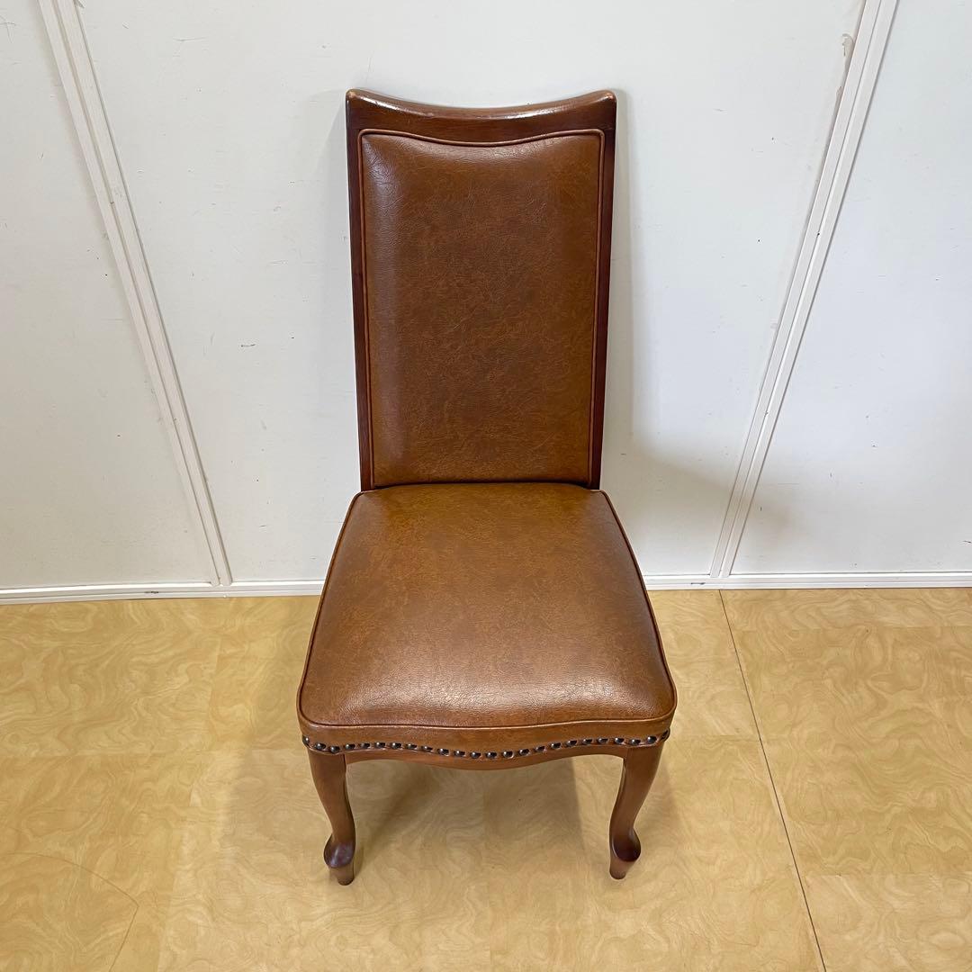 マルニ木工 ベルサイユ チェア① 猫脚 鋲打ち チェア 椅子 イス アンティーク