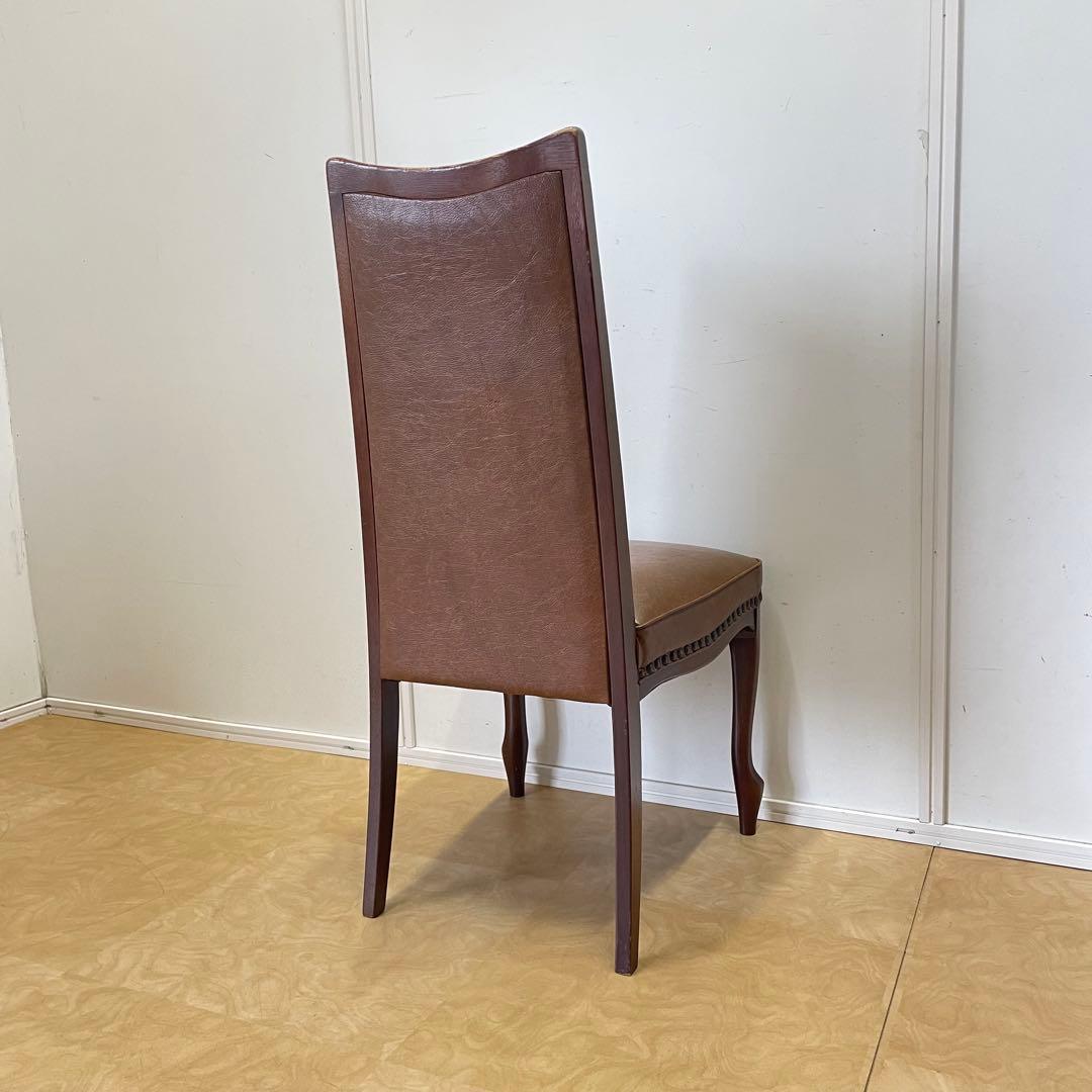 マルニ木工 ベルサイユ チェア① 猫脚 鋲打ち チェア 椅子 イス アンティーク