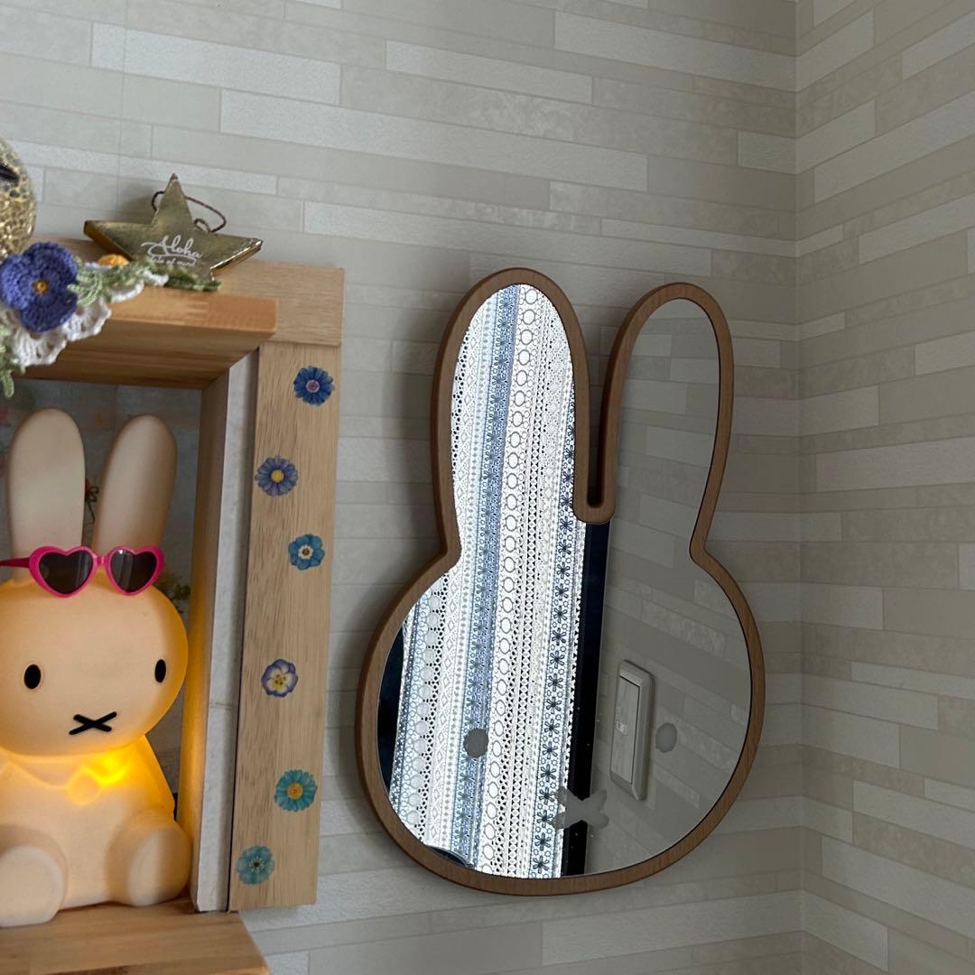 ミッフィー(・ⅹ・)ミラー♡miffy·*