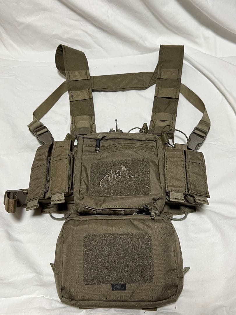 HELIKON-TEX トレーニングミニリグ ブラウングレー チェストリグ