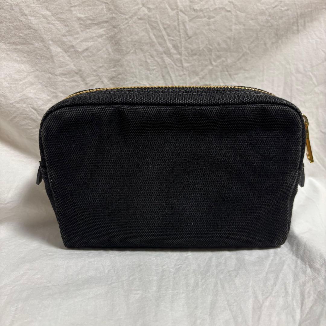 【美品】PRADA カナパ　コスメポーチ　ロゴポーチ