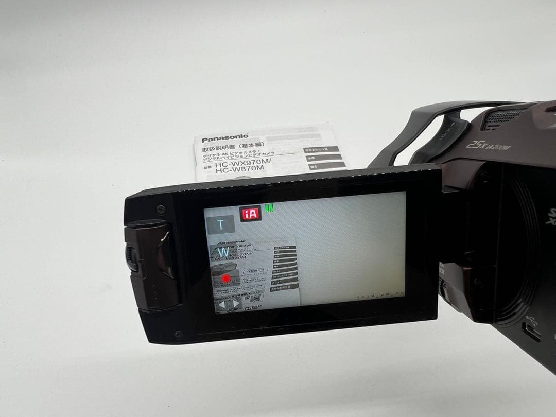 Panasonic【HC-WX970M】デジタル4Kビデオカメラ 動作品