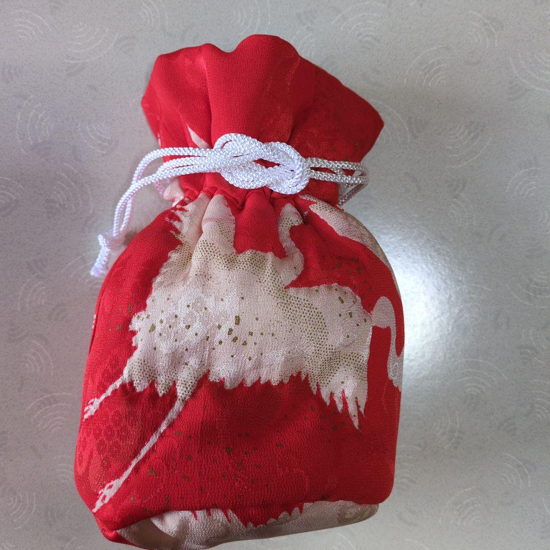 七五三３歳被布yuka巾着つき(中綿無し）