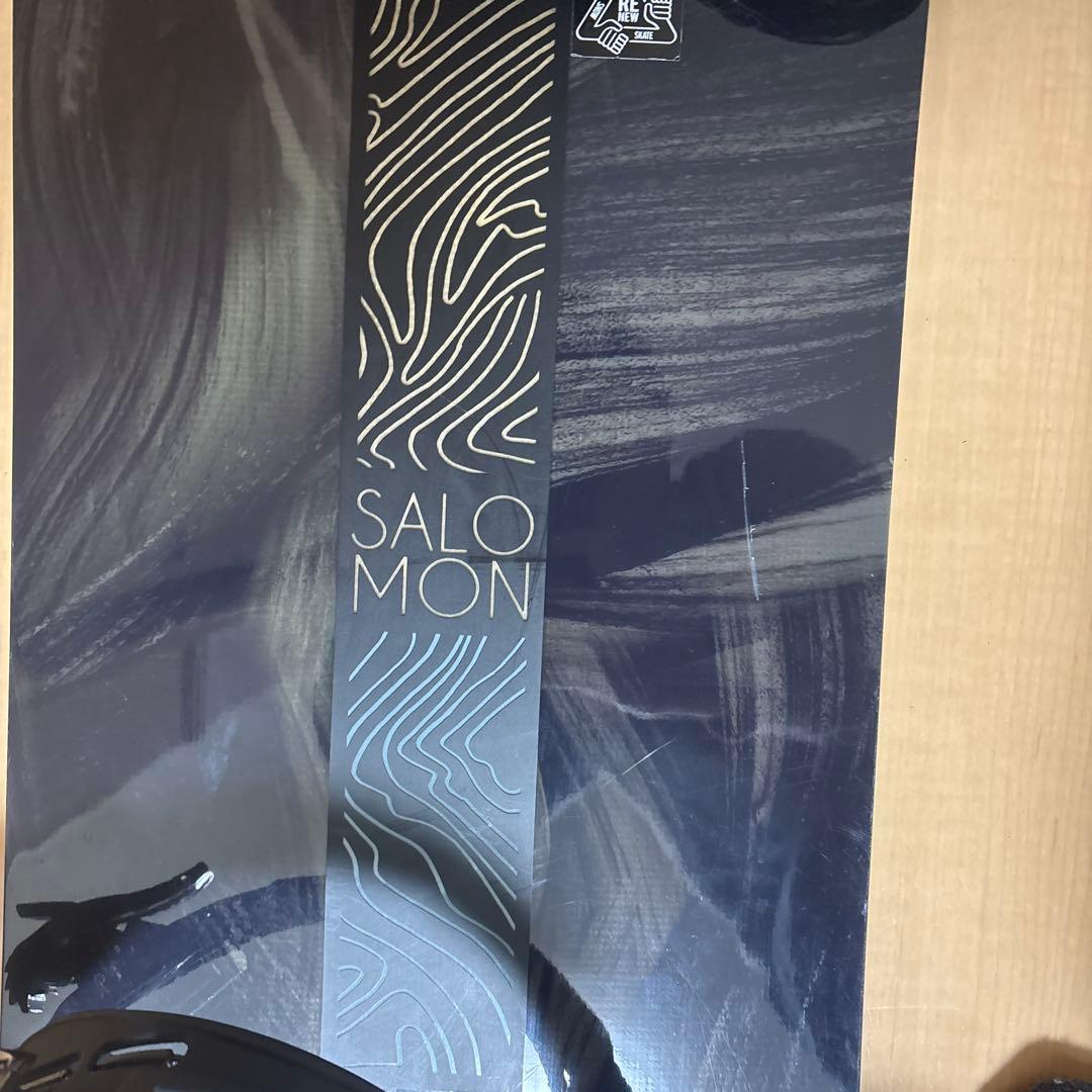 SALOMON スノーボード バインディング付き